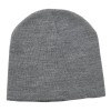 Heather Skull Beanies Grey Heather
